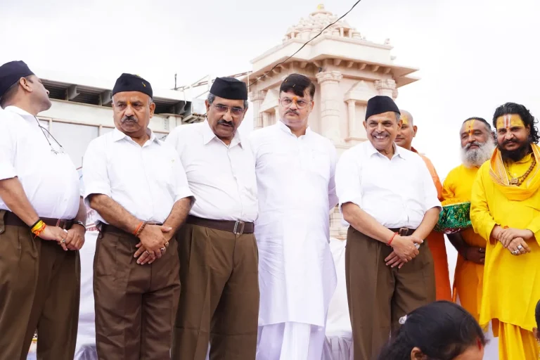 रामनगरी में RSS का भव्य पथ संचलन, सामाजिक समरसता और अनुशासन का संदेश