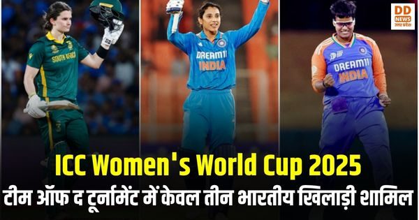 ICC Women's World Cup, महिला विश्व कप 2025, ICC टीम ऑफ द टूर्नामेंट, स्मृति मंधाना, जेमिमा रॉड्रिग्स, दीप्ति शर्मा, एल वोल्वार्ट, भारत महिला क्रिकेट, दक्षिण अफ्रीका महिला क्रिकेट, ऑस्ट्रेलिया महिला क्रिकेट, क्रिकेट रिकॉर्ड्स, वर्ल्ड कप फाइनल, क्रिकेट न्यूज