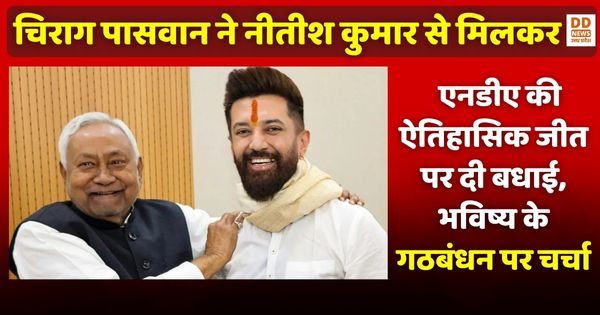 चिराग पासवान, नीतीश कुमार, एनडीए की जीत, बिहार चुनाव 2025, लोजपारा पार्टी, उप मुख्यमंत्री पद, गठबंधन चर्चा, राजू तिवारी, एनडीए सीटें, लोक जनशक्ति पार्टी, बिहार चुनाव परिणाम, Chirag Paswan, Nitish Kumar, NDA victory, Bihar Elections 2025, LJP, Deputy CM position, Alliance discussion, Raju Tiwari, NDA seats, Lok Janshakti Party, Bihar Election Results