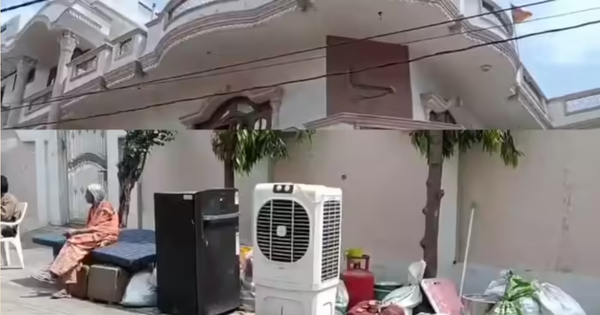 Aligarh का दर्दनाक मामला: करोड़ों की कोठी के बाहर परिवार सड़क पर रहने को मजबूर, 1800 वर्ग गज में बनी कोठी