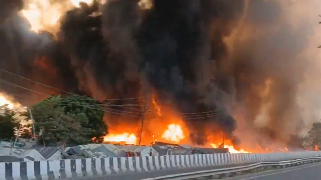 Lucknow Fire News