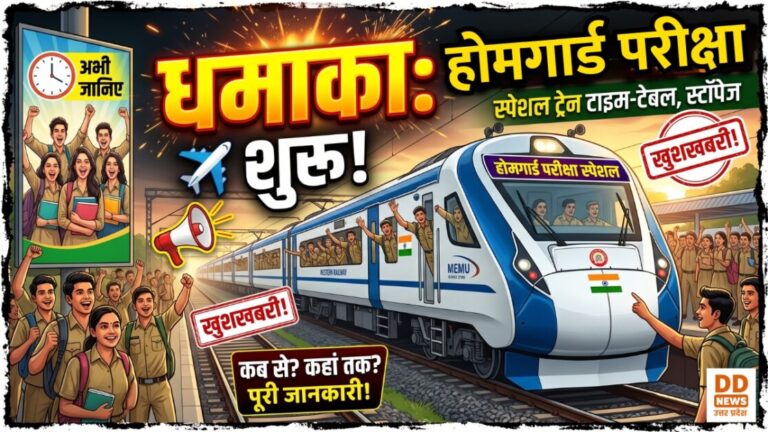 UP Home Guard Recruitment Exam 2025