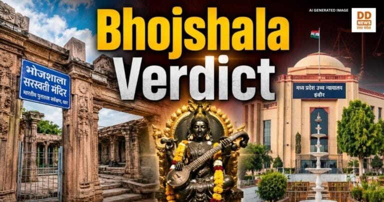 Bhojshala Case: इंदौर हाई कोर्ट ने भोजशाला को माना मंदिर, लंदन से मां वाग्देवी की मूर्ति लाने के निर्देश