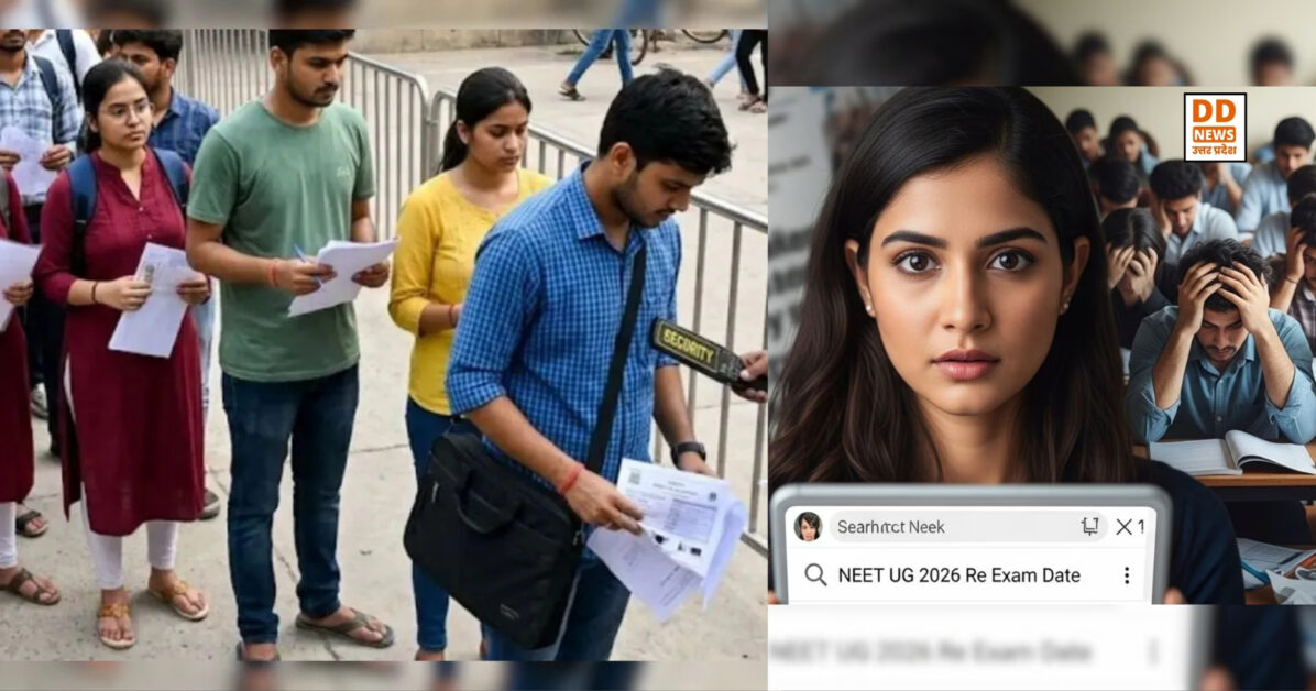 NEET UG 2026 : नीट री-एग्जाम की तारीख घोषित, जानें बड़े बदलाव और नियम