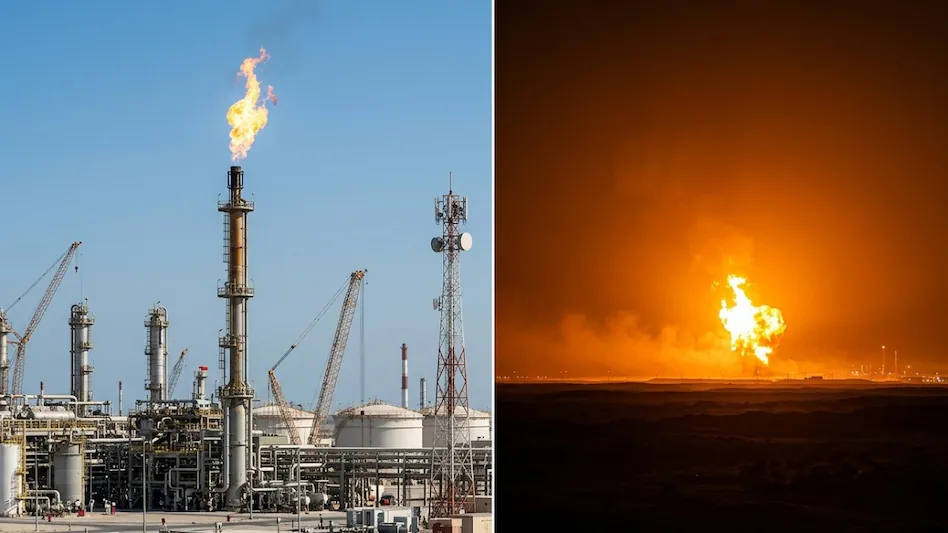 Qatar, gas plant 