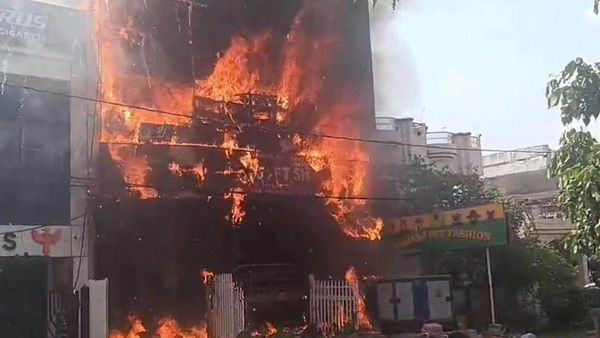 Lucknow Aliganj Fire Accident Update