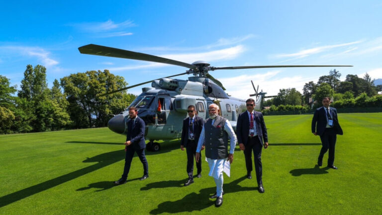 G7 Summit 2026 : G7 शिखर सम्मेलन में हिस्सा लेने के लिए प्रधानमंत्री नरेंद्र मोदी फ्रांस के एवियन पहुंचे, वैश्विक मुद्दों पर होगी चर्चा