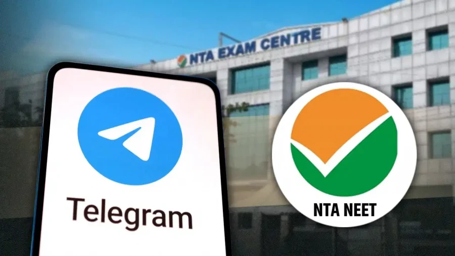 Neet UG Re-Exam telegram ban news