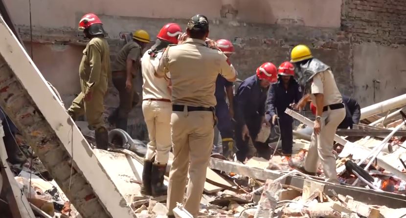 Delhi LPG Cylinder Blast