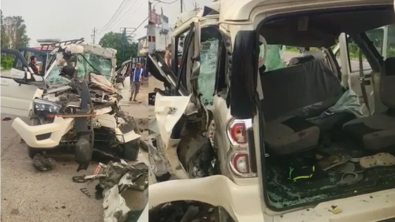 Kanpur Road Accident: 100 की रफ्तार से आ रही स्कॉर्पियो ट्रक में घुसी, 2 बच्चों समेत 3 की मौत