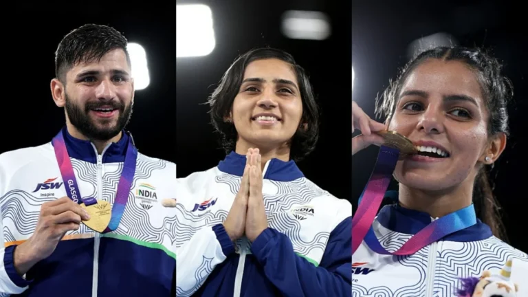 Commonwealth Games 2026 : भारत का ऐतिहासिक प्रदर्शन, एक दिन में 16 मेडल जीतकर चौथे स्थान पर पहुंचा