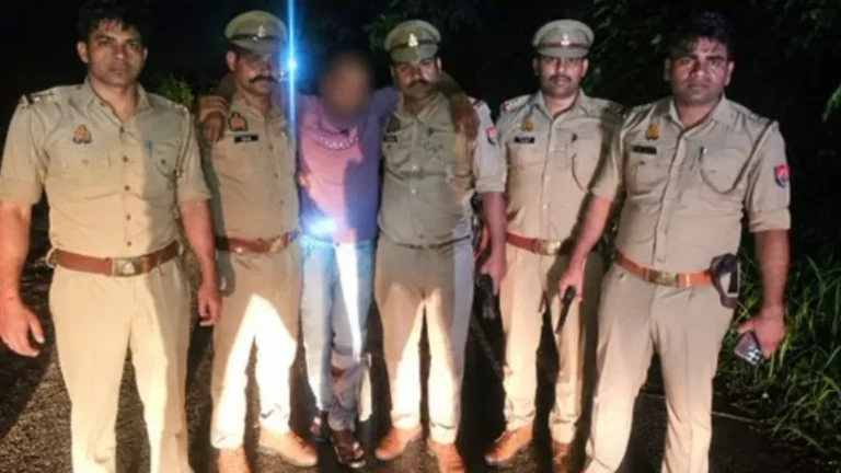 Meerut Police Encounter : मेरठ में पुलिस मुठभेड़, 5 हजार का इनामी बदमाश पैर में गोली लगने से घायल