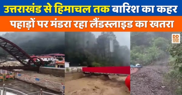 Uttarakhand, Himachal pradesh, landslides