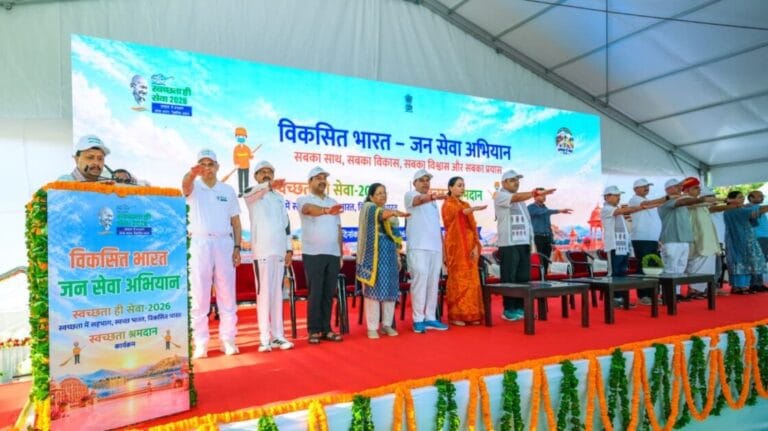 Jaipur News : अल्बर्ट हॉल में ‘स्वच्छता ही सेवा’ अभियान, नितिन नबीन ने दिलाई स्वच्छता की शपथ