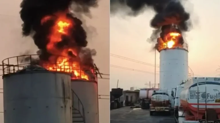 Kanpur Dehat Factory Fire : टायर फैक्ट्री में भीषण आग के बाद फ्यूल टैंक में धमाका, 2 मजदूरों की मौत