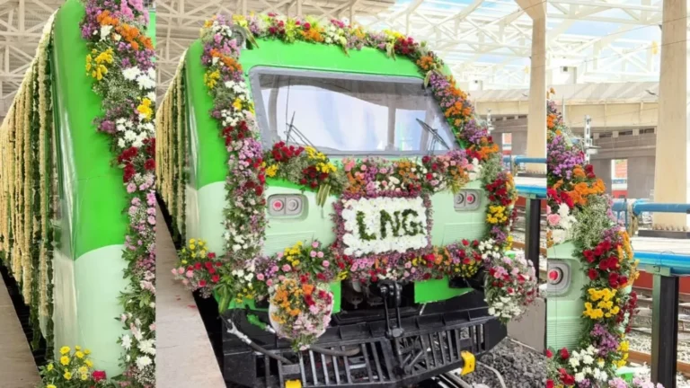 LNG Train : देश की पहली LNG ट्रेन को मिली हरी झंडी, अमित शाह ने साबरमती से किया रवाना