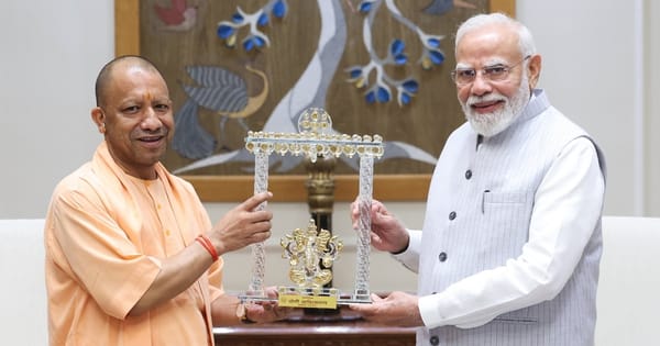 Yogi Adityanath Delhi Visit, PM Modi