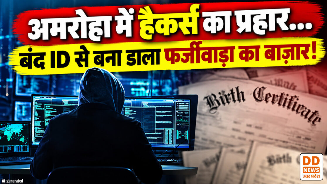 Amroha fake birth certificate cyber case