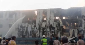 Lucknow airport fire
